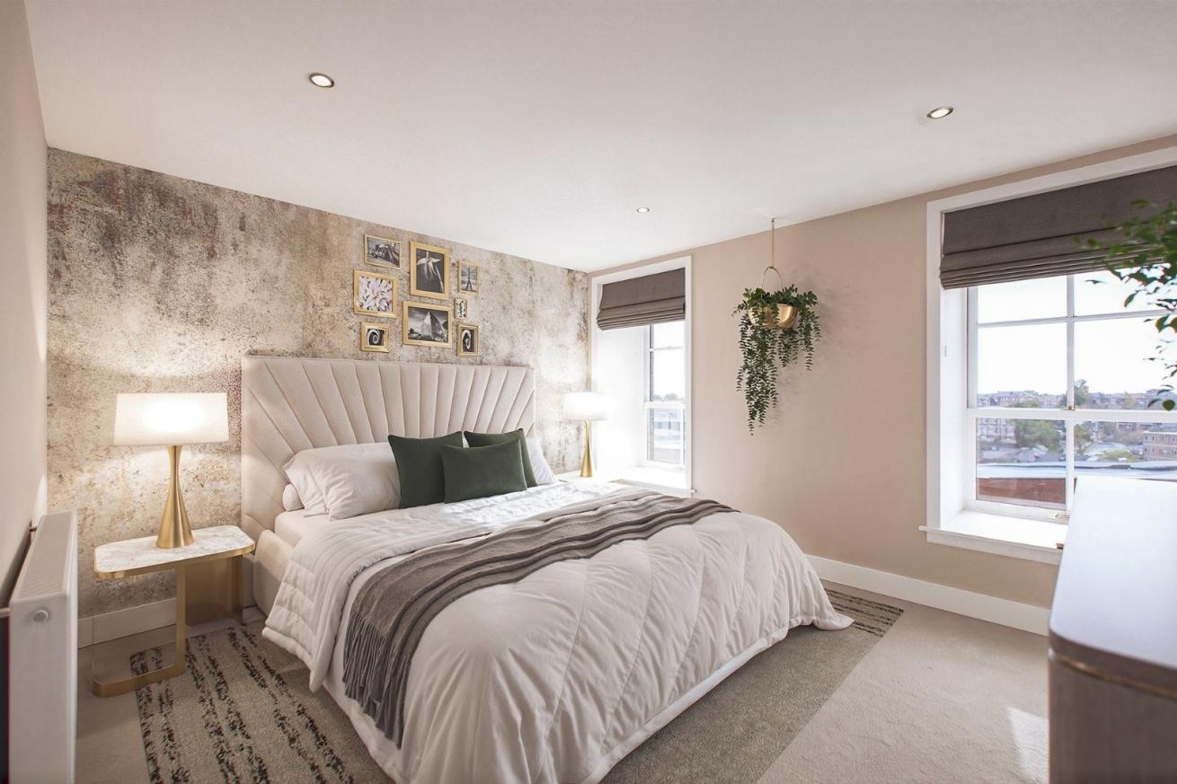 Computer generated images showing The Skylark property type at The Victoria.