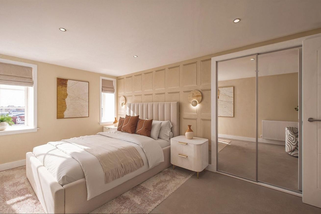 Computer generated images showing The Skylark property type at The Victoria.