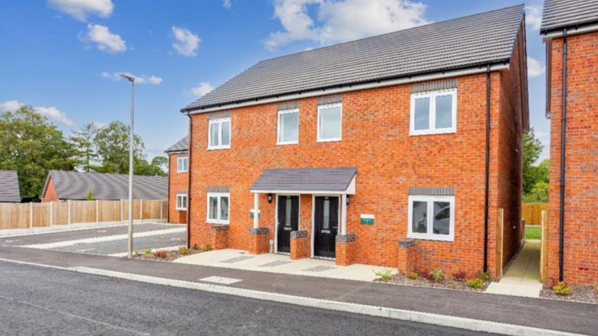 Exterior image of Plot 12 of The Willows